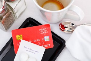 It could be an expensive coffee if you pay by card in your home currency.