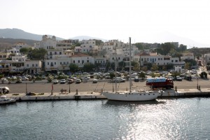 Gavrio: The yacht quay, just south of the ferry jetty