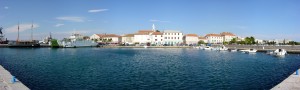 Biograd: The old harbour sums up the town - functional rather than attractive