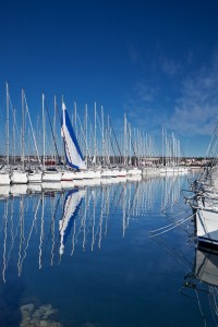Biograd: The marina is a busy charter base but there's plenty of room in the week