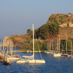 Corfu: Mandraki harbour is usually full of yachts