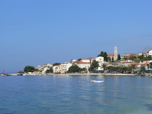 Gradac: The beach and small harbour