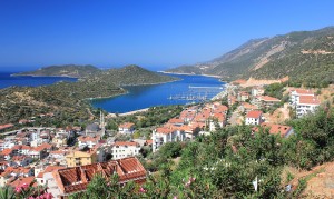Kas: The new marina. The harbour is out of shot left.