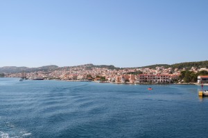 Argostoli: The east of the harbour includes the commercial quay