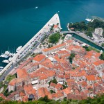 Kotor: The yacht quay is right next to the old town