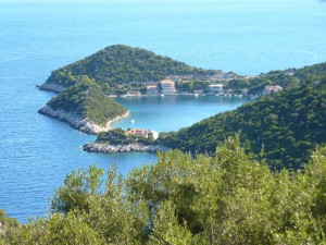Zaklopatica: The bay, a short walk from Lastovo town Zaklopatica: The bay, a short walk from Lastovo town