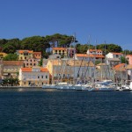 Mali Losinj: The yacht quays are unusually well spaced.