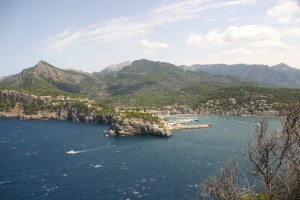 Soller: The town and bay, the only port on the north coast