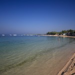 Simuni: The stunning beach not far from the village and marina
