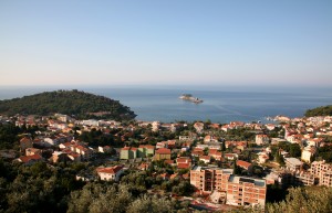 Petrovac: The town with more hotels being built in the foreground