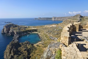 Lindos: The south bay