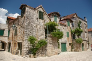 Stari Grad: Old buildings in the town back streets