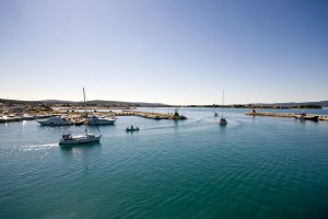 Sukosan: The marina entrance