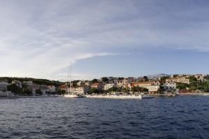 Sumartin: The new concrete quay that replaced the boulder breakwater