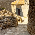 Ulcinj: A back alley in the walled old town