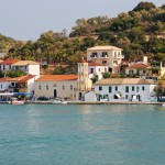 Vathi (Meganisi): The village and quay