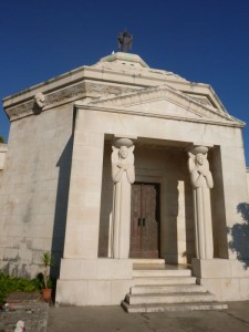 The Racic Mausoleum, sculpted by Ivan Mestrovic